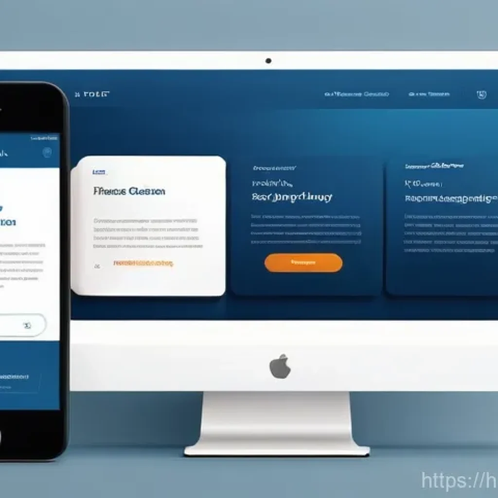 디자인 초보자를 위한 색상 조합 가이드 - **Modern UI and Branding: Trust and Call to Action**
    A clean, minimalist desktop website interfa...