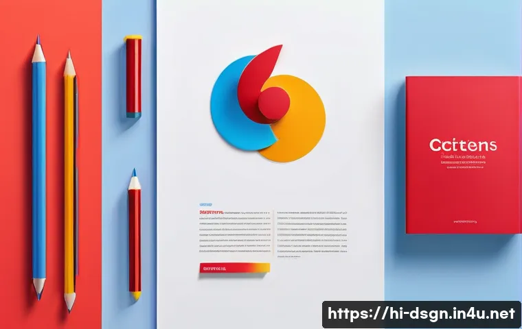 디자인에서 브랜드 충성도를 높이는 전략 - A vibrant brand design concept image showcasing the psychological impact of colors, featuring a dyna...