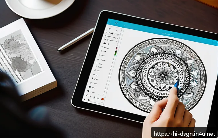 최고의 벡터 기반 디자인 소프트웨어 비교 - A professional digital artist workspace showing a high-resolution computer screen displaying Adobe I...